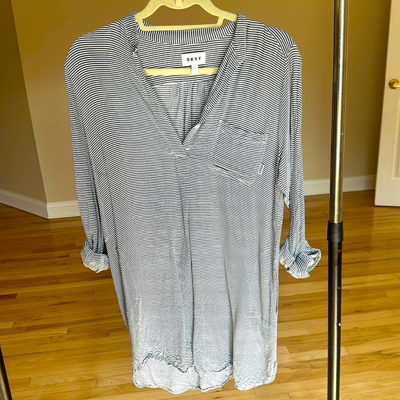 Dkny Womens Striped dress - Picture 1 of 13
